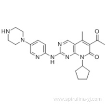 Pyrido[2,3-d]pyrimidin-7(8H)-one,6-acetyl-8-cyclopentyl-5-methyl-2-[[5-(1-piperazinyl)-2-pyridinyl]amino]- CAS 571190-30-2